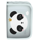 Panda Filled Pouch, Glitter - 19.5 x 13 cm - 22 pcs. -Polyester