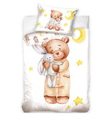 Animal Pictures BABY duvet cover, Bear - 100 x 135 / 40 x 60 cm - Cotton