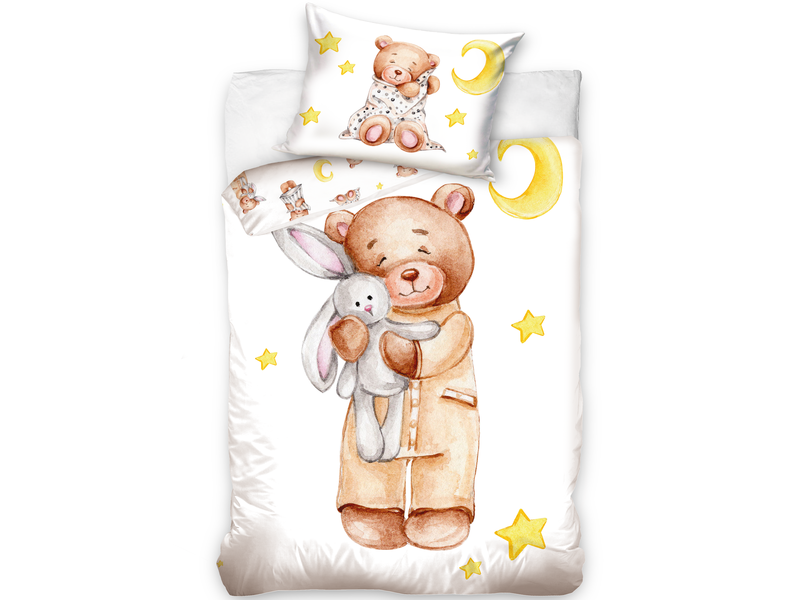 Animal Pictures BABY duvet cover, Bear - 100 x 135 / 40 x 60 cm - Cotton