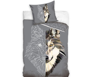 Animal Pictures Housse de couette Loup 140 x 200 cm 70 x 90 cm Coton