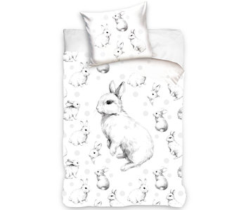 Animal Pictures Housse de couette Lapins 140 x 200 cm 70 x 90 cm Coton