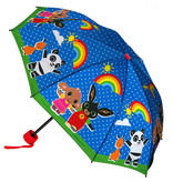 Bing Bunny Umbrella, Rainbow - Ø 90 x 24/55 cm - Polyester