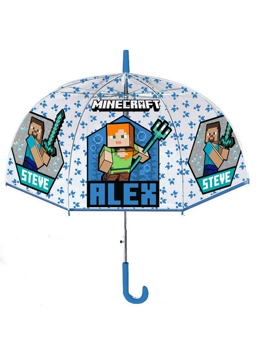 Minecraft Regenschirm Steve und Alex Ø 75 cm