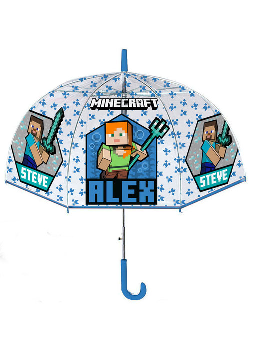 Minecraft Umbrella Steve and Alex Ø 75 cm