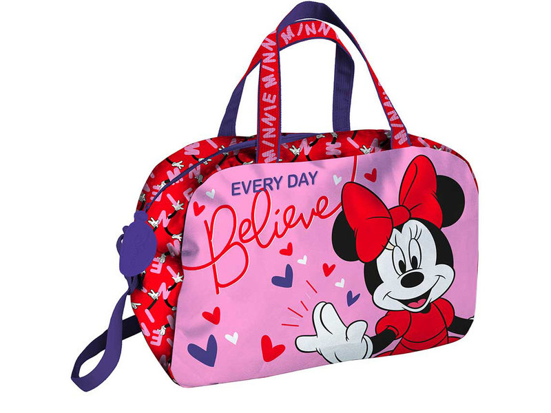 Disney Minnie Mouse Sac à bandoulière Believe - 40 x 25 x 17 cm - Polyester