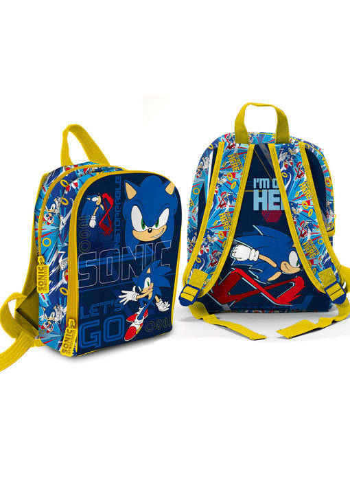 Sonic the Hedgehog Kleinkindrucksack, Let's Go 30 x 25 Polyester