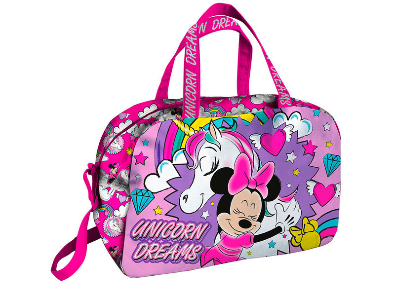 Disney Minnie Mouse Sac à bandoulière Unicorn Dreams - 40 x 25 x 17 cm - Polyester