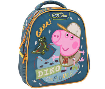 Peppa Pig Backpack Dino Explorer 31 x 27 cm Polyester