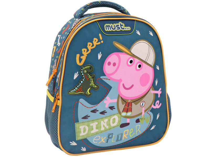 Peppa Pig Rucksack Dino Explorer - 31 x 27 x 10 cm - Polyester