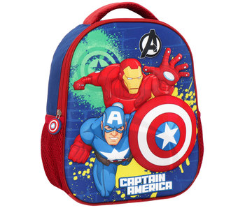 Marvel Avengers 3D Backpack, Captain America 32 x 26 cm EVA polyester