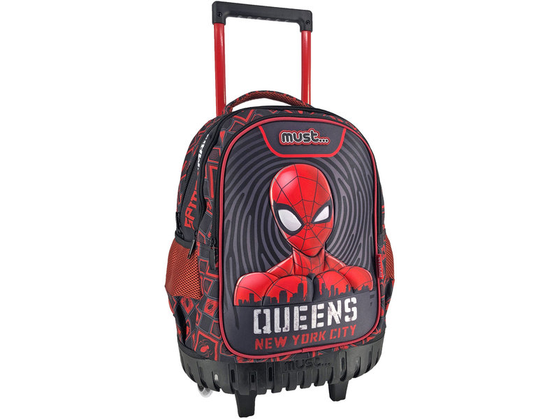 SpiderMan Backpack Trolley Queens - 44 x 34 x 20 cm - Polyester