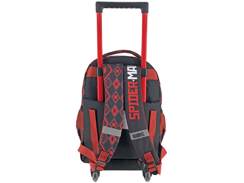 SpiderMan Backpack Trolley Queens - 44 x 34 x 20 cm - Polyester