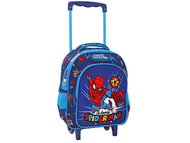 SpiderMan Backpack Trolley, Amazing - 31 x 27 x 10 cm - Polyester
