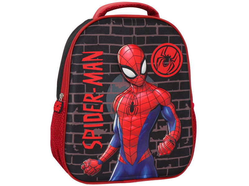 SpiderMan 3D Backpack, Strong - 32 x 26 x 10 cm - EVA polyester