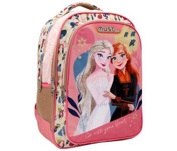 Disney Frozen Rucksack, Herz 43 x 32 cm Polyester