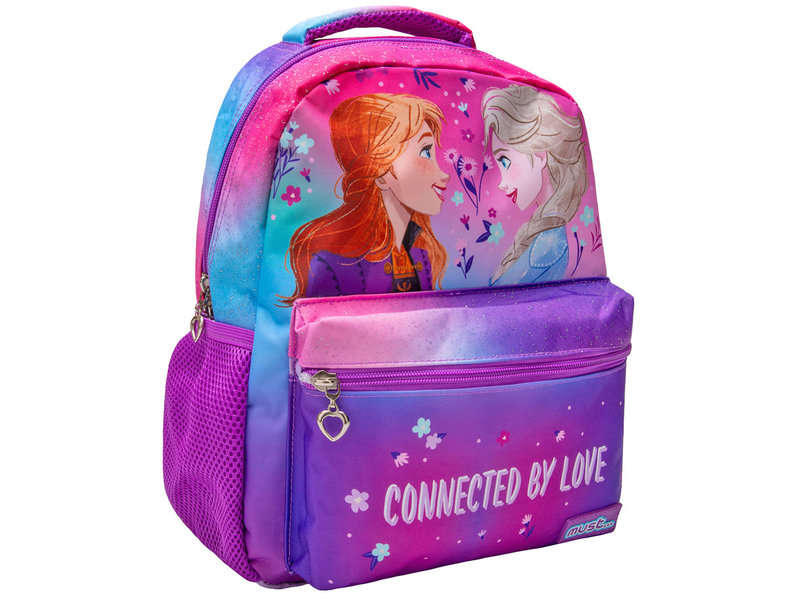 Disney Frozen Backpack, Love - 31 x 27 x 10 cm - Polyester