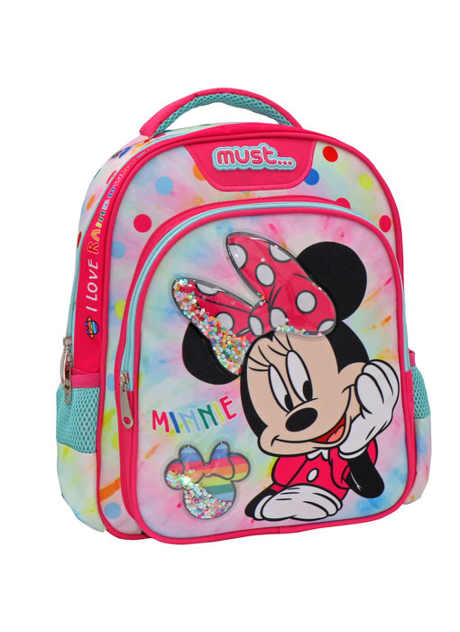 Disney Minnie Mouse Rucksack Rainbow 31 x 27 cm Polyester