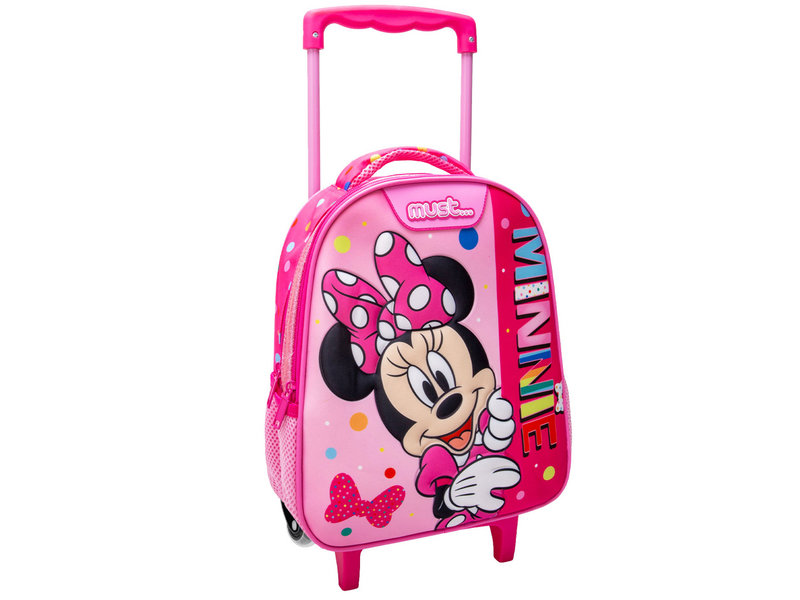 Disney Minnie Mouse Backpack Trolley - 31 x 27 x 10 cm - Polyester