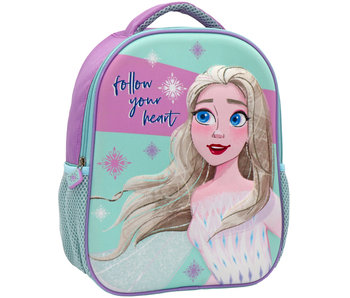 Disney Frozen 3D Rugzak, Heart 32 x 26 cm EVA polyester