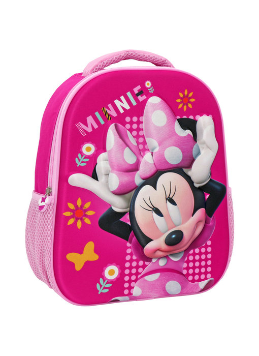 Disney Minnie Mouse 3D-Rucksack, schöne 32 x 26 cm EVA-Polyester