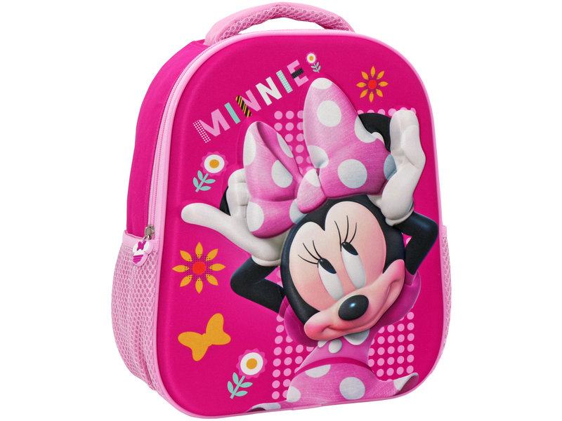 Disney Minnie Mouse 3D Backpack, Lovely - 32 x 26 x 10 cm - EVA polyester