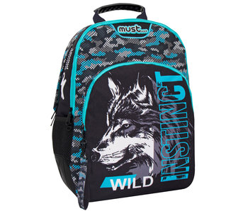 Animal Planet Sac à dos Loup - 45 x 32 cm - Polyester