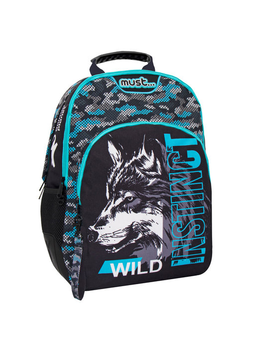 Animal Planet Rucksack Wolf - 45 x 32 cm - Polyester