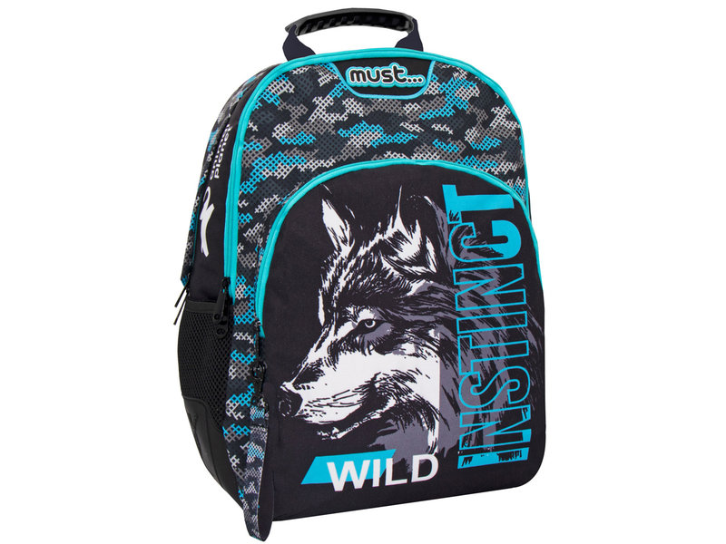 Animal Planet Backpack Wolf - 45 x 32 x 15 cm - Polyester