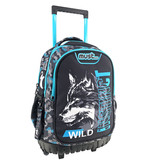 Animal Planet Rucksacktrolley Wolf - 44 x 34 x 20 cm - Polyester