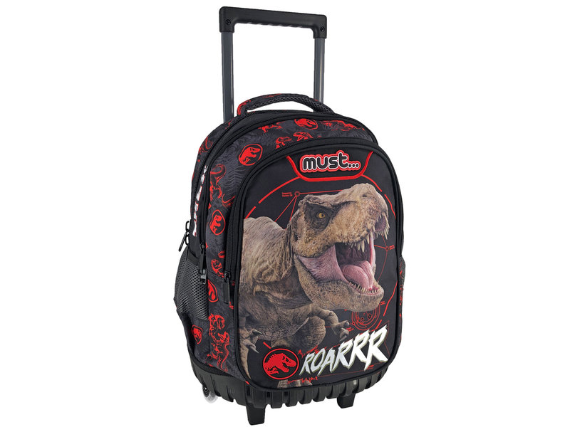 Jurassic World Rucksack-Trolley, T-Rex Roarrr - 44 x 34 x 20 cm - Polyester