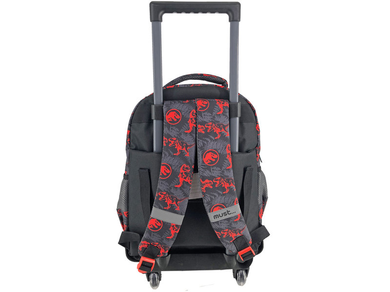 Jurassic World Rucksack-Trolley, T-Rex Roarrr - 44 x 34 x 20 cm - Polyester