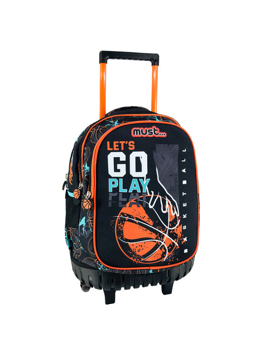 Must Backpack Trolley Basketball 44 x 34 cm Polyester