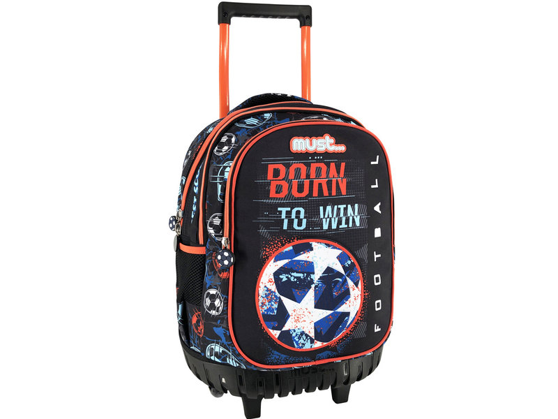 Must Rucksack-Trolley, Fußball - 44 x 34 x 20 cm - Polyester