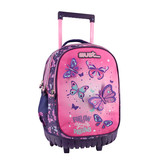 Must Rucksacktrolley, Schmetterling - 44 x 34 x 20 cm - Polyester