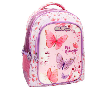 Must Backpack, 3D Butterfly 43 x 33 cm Polyester