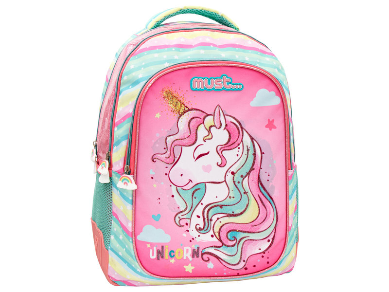 Must Rucksack, Einhorn - 43 x 33 x 18 cm - Polyester