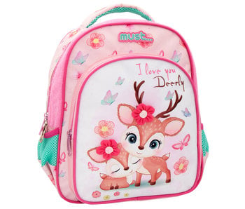 Must Rucksack I Love you deerly 31 x 27 cm Polyester