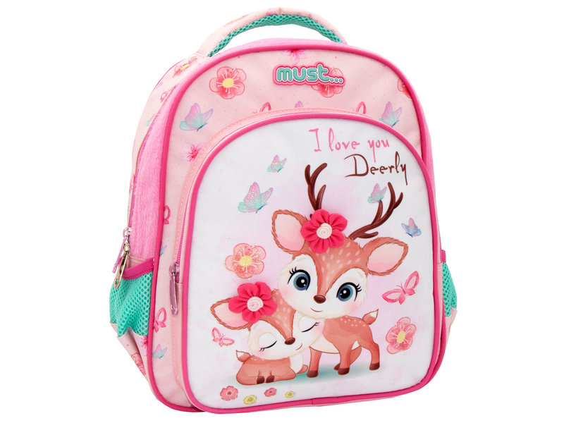 Must Rucksack I Love Your Deerly - 31 x 27 x 10 cm - Polyester