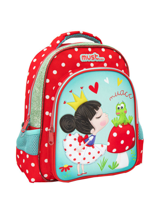 Must 3D Backpack Princes 31 x 27 cm Polyester