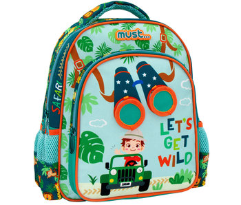 Must Rugzak Safari 31 x 27 cm Polyester