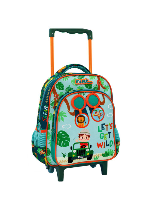 Must Sac à dos Trolley Safari 31 x 27 cm Polyester