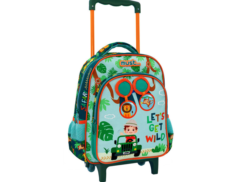 Must Backpack Trolley, Safari - 31 x 27 x 10 cm - Polyester