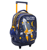 Must Rucksacktrolley, Outer Space- 44 x 34 x 20 cm - Polyester