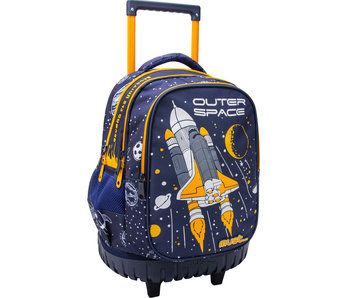 Must Backpack Trolley Outer Space 44 x 34 cm Polyester