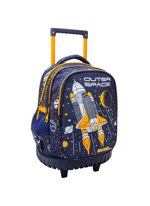 Must Sac à dos Trolley Outer Space 44 x 34 cm Polyester