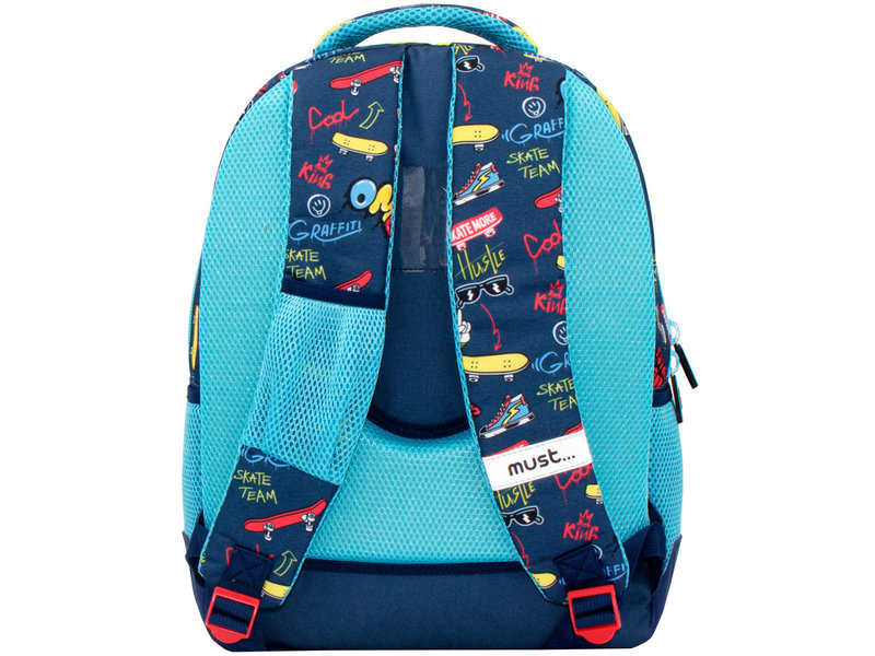 Must Rucksack Skate - 43 x 33 x 18 cm - Polyester