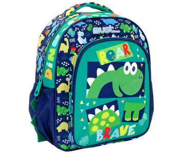 Must Sac à dos Dino 31 x 27 cm Polyester