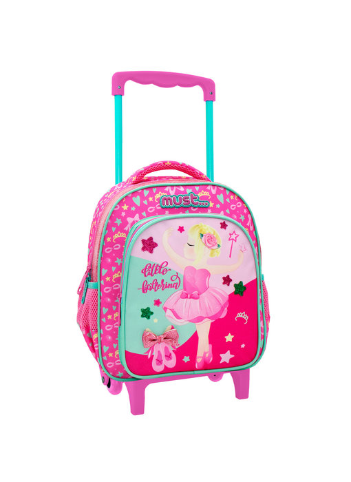 Must Backpack Trolley Ballerina 31 x 27 cm Polyester