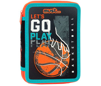 Must Filled Pouch Basketball 21 x 15 cm - 31 pcs.