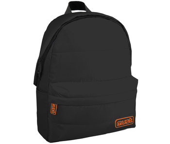 Must Rucksack PUFFY 42 x 32 x 17 cm Schwarz / Orange